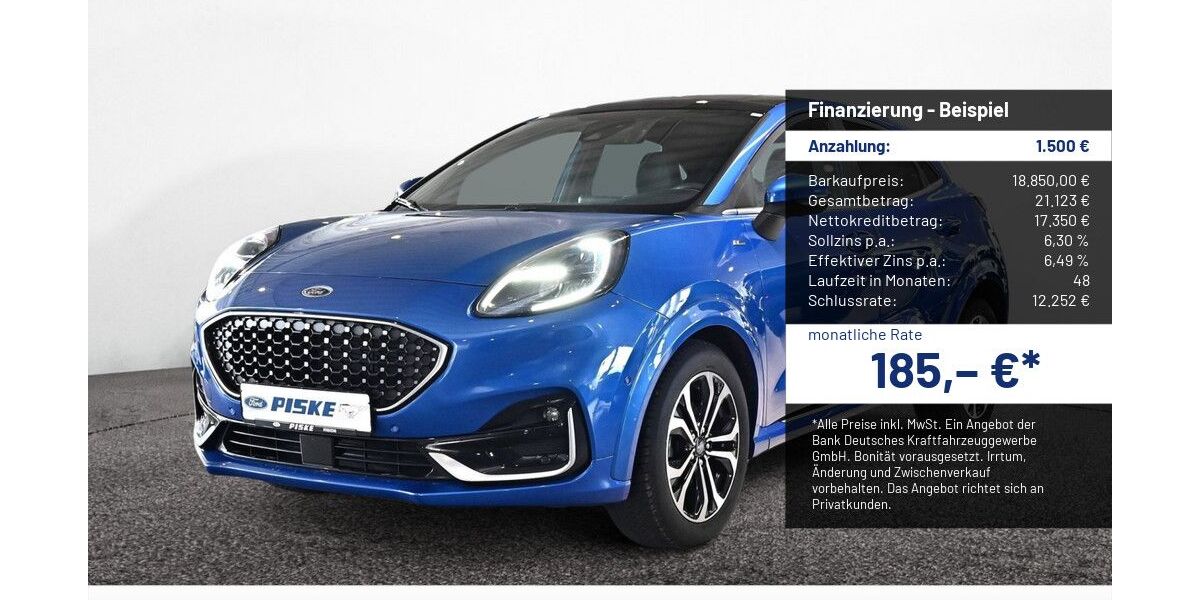 Ford Puma 68.100 km 18.650 &euro; Wolfenbüttel 38302