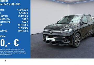 VW Tiguan 1.100 km 39.840 &euro; Wolfenbüttel 38304