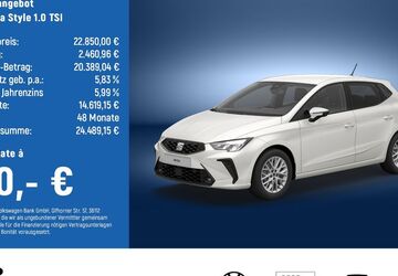 Seat Ibiza 3.735 km 22.330 &euro; Braunschweig 38122