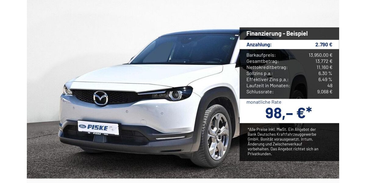 Mazda MX-30 37.250 km 13.950 &euro; Wolfenbüttel 38302