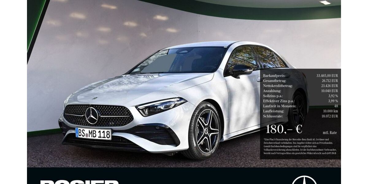 Mercedes-Benz A 180 14.500 km 32.880 &euro; Braunschweig 38122