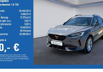 Cupra Formentor 56.764 km 19.940 &euro; Wolfenbüttel 38304