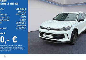 VW Tiguan 1.100 km 37.940 &euro; Wolfenbüttel 38304