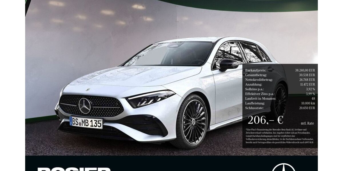 Mercedes-Benz A 180 14.500 km 37.660 &euro; Braunschweig 38122