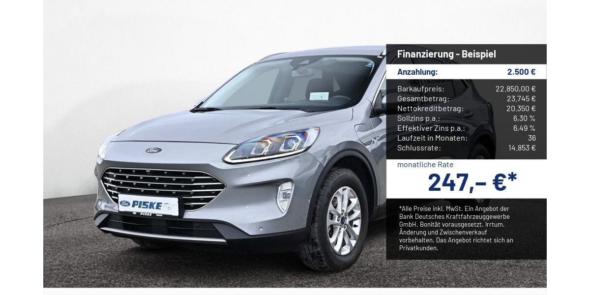 Ford Kuga 60.100 km 22.850 &euro; Wolfenbüttel 38302